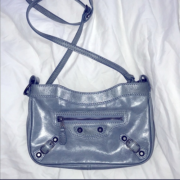 [Balenciaga] BLUE SHOULDER BAG - Picture 2 of 3
